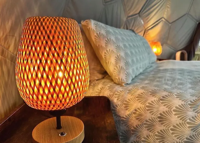 אוהל מפואר Deerstone Glamping -malham Cove Dome *